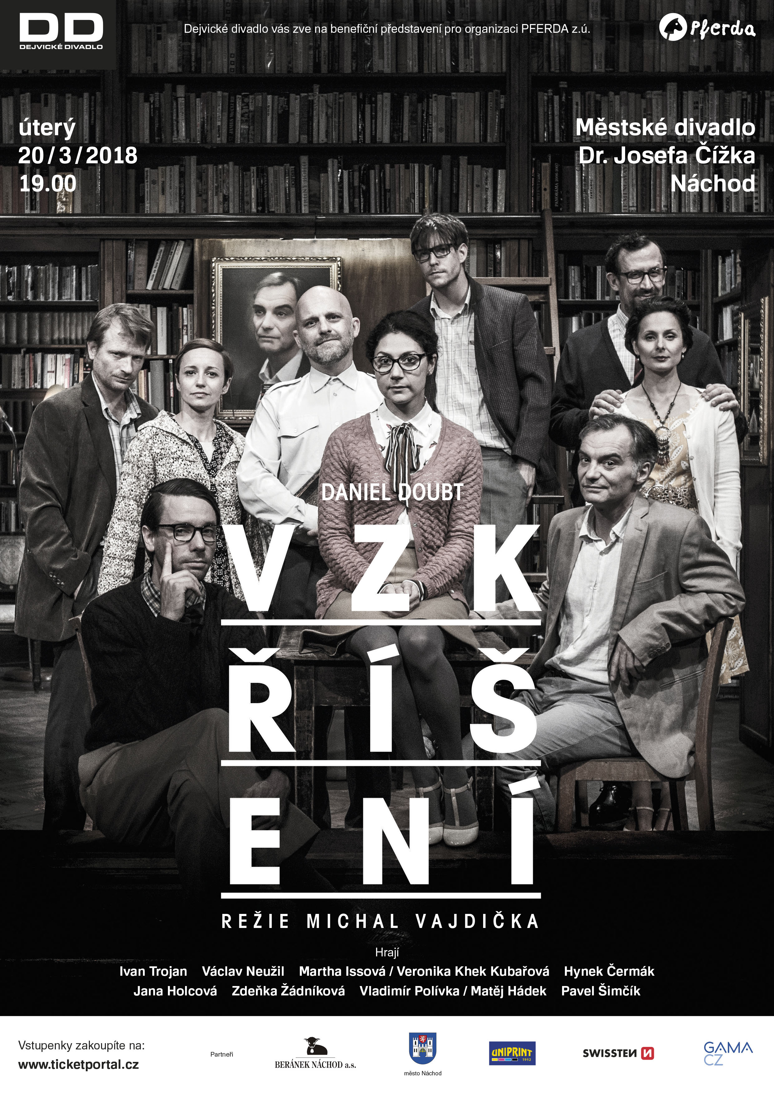 PFERDA zve na Dejvické divadlo!